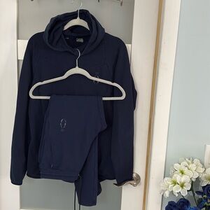 Hera/Hero Set Hoodie Joggers Navy Blue Size L